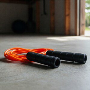 weighted wins, jump rope, weights, cardio, strength, heavy rope