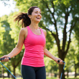 jump rope, fun, lose weight, weight loss, cardio, fitness