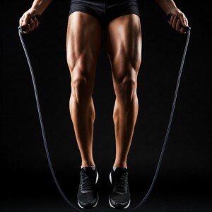 jump rope, legs, skipping, strong, muscles