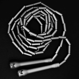 JR - beaded Rope - Silver