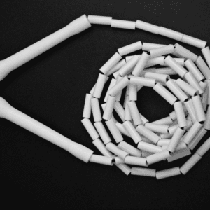 JR - beaded Rope - White