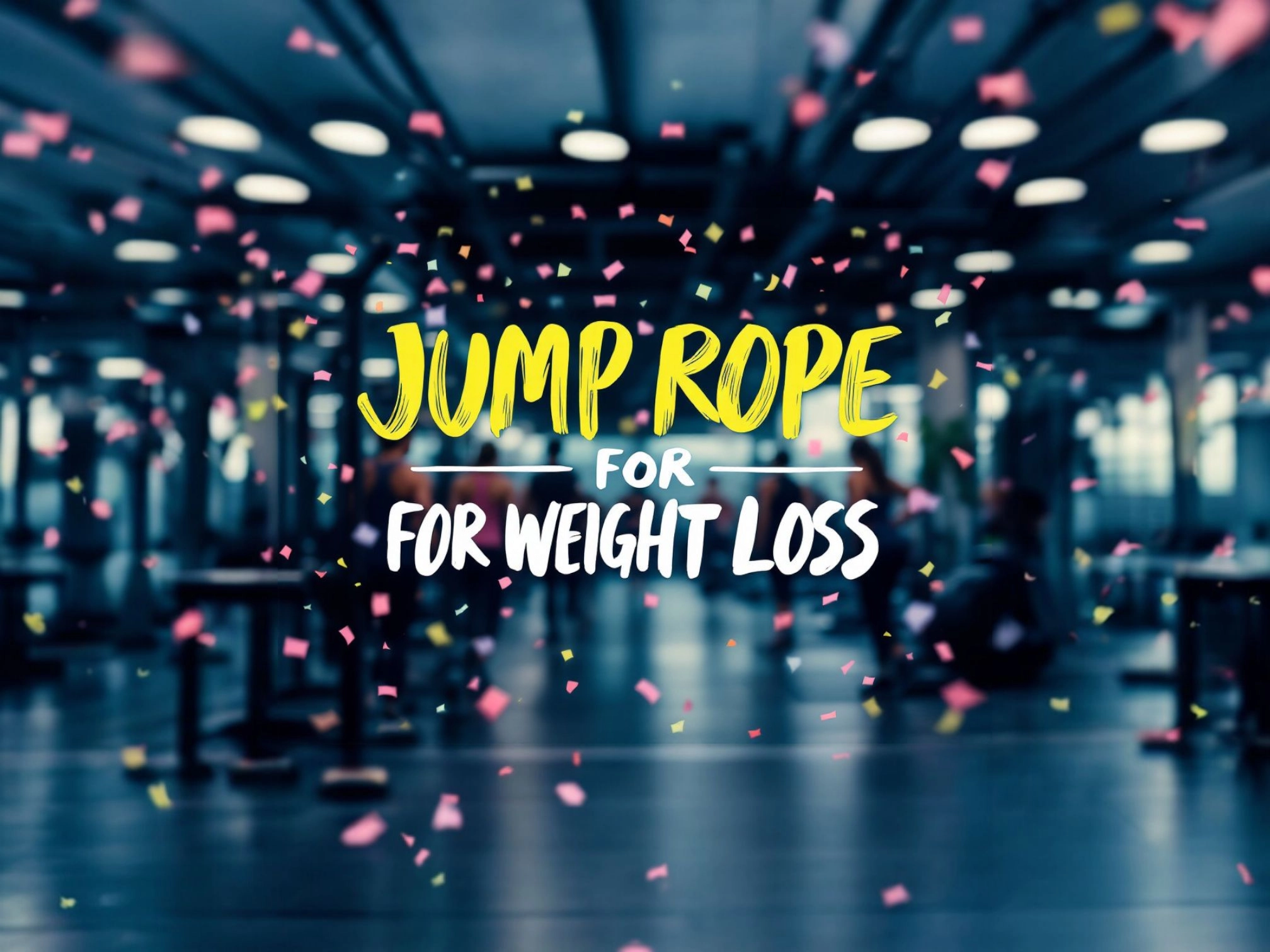 Jump Rope, Lose Weight!